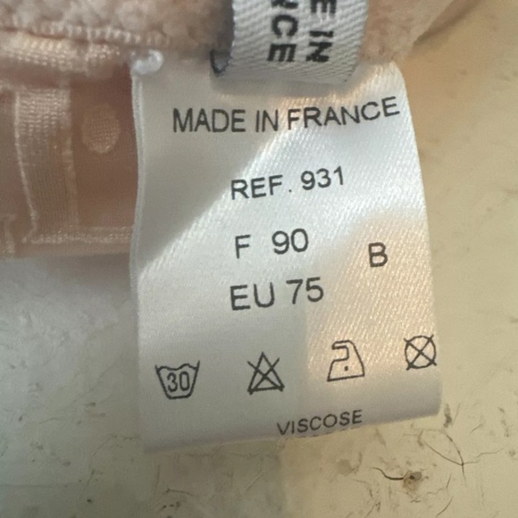 Christian Dior Underwire Bra. Serie 231 Coloris Poudre. French Size 90 B - Picture 5 of 10